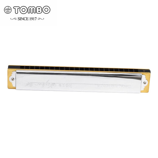 Tongbao Tombo harmonica japonais Gong importé Gong 24-trous polyphonique C Tune 6624S Général de niveau de performance 24-A Tune