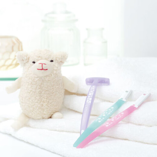 Kaiyin imported hair removal knife, private armpit hair shaver, no sting, women's shaver (pack of 3)