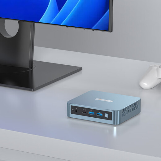 Panlei's new mini host Intel N100/N150 mini host Commercial office high-performance soft routing table and desktop DIY assembly mini computer host 12th generation Intel N100/8G/256G