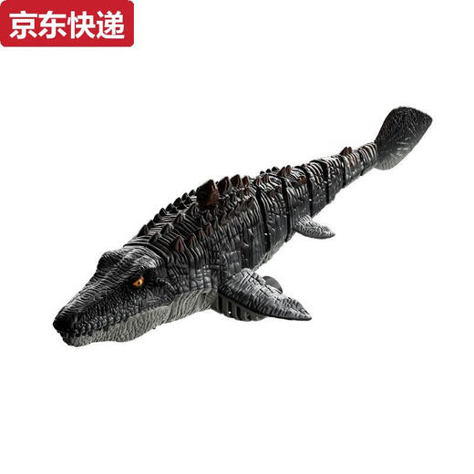 Two snow children's boy remote control boat toy can be launched model Mosasaur Dinosaur Submarine Water Speed Boat Electric Shark Water-Squirting Model Remote Control Mosasaur-No Photo Edition Bionic Mosaic *1 battery life of 30 minutes + free shipping