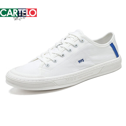 Cartelo Brand Trendy 2025 Nouvelles chaussures pour hommes Summer Soufflent Chaussures de planche minces Chaussures blanches Men