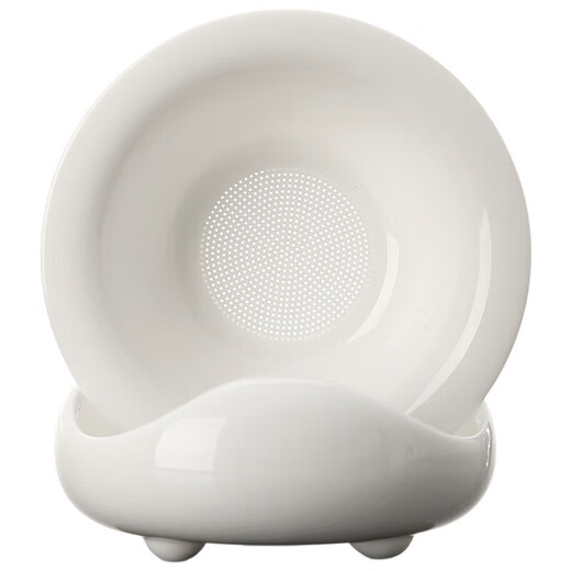 Shangyanfang tea leak filter tea filter white porcelain filter tea brewing tool all-ceramic integrated tea filter Kung Fu tea set accessories