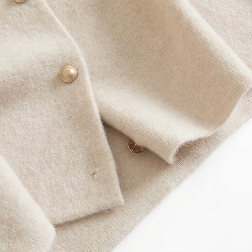 She Pool Single Breasted Vest 2026 Spring New Women's Round Neck Sleeveless Knitted Vest Simple Vest