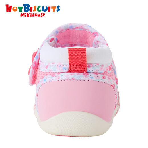 MIKIHOUSE Sandals Summer Boys and Girls Toddler Shoes Breathable Gauze Cute Toddler Sandals Non-Slip Comfortable HOTBISCUITS Pink 14.5 Suitable for feet 14cm long