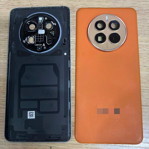 Suitable for Huawei mate50pro original disassembly back cover assembly mobile phone original rear glass shell battery cover Mate50pro-Yaojin black