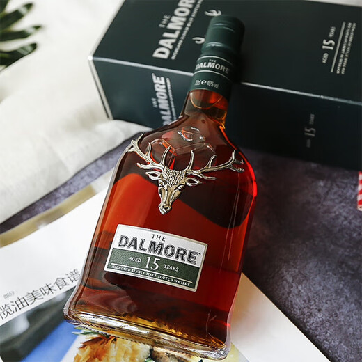 Dalmore 15 años Vino de whisky de malta de una sola malta Scottish 700 ml para vino tinto chileno