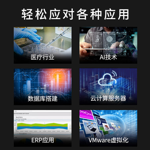 戴尔（DELL）R740 2U机架式服务器 4210R丨32G*8丨2TSSD*8 H330丨750W丨外置DVD丨导轨