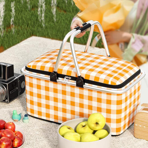 
Che Guimu [Caisheng Recommendation] Folding Insulation Box Insulation Bag Outdoor Camping Picnic Bag Insulation Bag Refrigeration Bag 30L