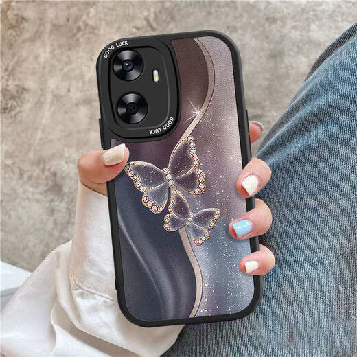 灏吉臻灏吉臻 适用华为Mate60新款手机壳Mate50Pro时尚40潮流30EPro网红 k679闪粉蝴蝶(紫色)+纳米软 华为Mate50Pro