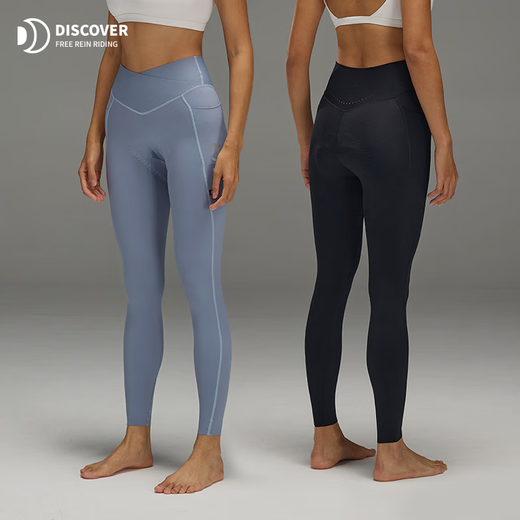 Pantalones de ciclismo de flecha doble EVR para mujeres con trajes de montaña de choque de cañón de cintura alta en bicicleta de montaña transpirable Descubrir Velocidad de sombra-gráfico negro M