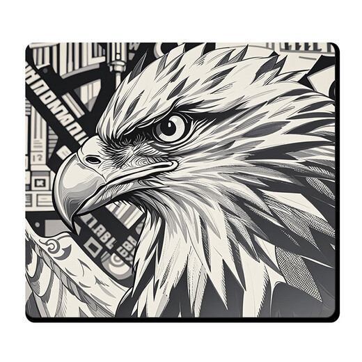 Ruqin Lian Guofeng Dragon Totem feines Maus-Pad extra großes E-Sport-Spiel cool verdickte Tischpolster FPS Special Advanced 12370 Longseng Yunqi 450 mm*400 mm*4mm