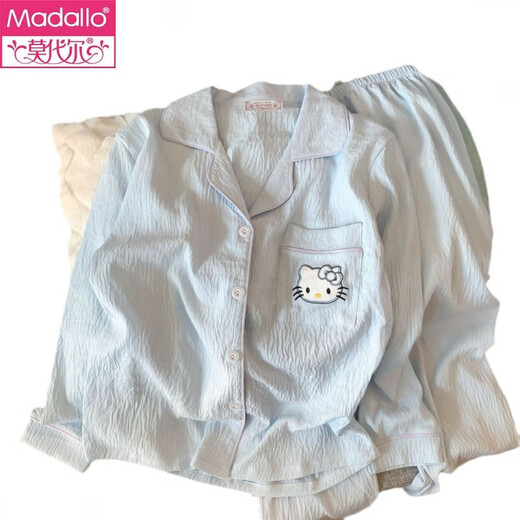 MODAL 2025 Nouveau pyjamas à manches longues coton à manches longues pour femmes au printemps et automne pantalon de dessin de dessin doux mignon