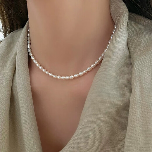 Idel freshwater pearl necklace for women, high-end and light luxury, new clavicle fashion accessories, birthday and Valentine's Day gift for girlfriend, exquisite gift box, freshwater pearl necklace L1929