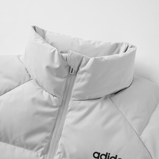 Adidas winter men's commuter windproof warm top stand collar sports 70% duck down jacket S size