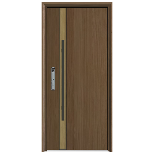 
Foaming and filling silent Class A security door hidden lintel wood grain transfer entrance door 2025 new Chinese luxury house mother door mechanical lock 2250*1050