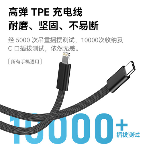 Super Horse National 3C Certification丨Can be boarded on airplanes Super fast charging power bank 20000 mAh portable power bank suitable for Apple Xiaomi Huawei iPhone17161514 3C certified top version + new gradient color 3C certified/same day and next day delivery Can be boarded on airplanes