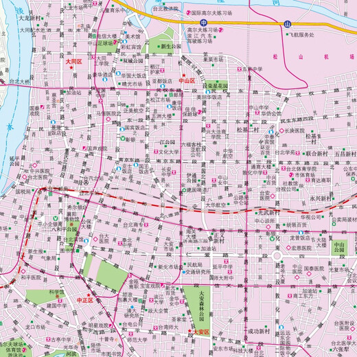 第二版 台湾地图册（标准行政区划 地形地理 区域规划 交通旅游 乡镇村庄 办公出行 全景展示）-中国分省系列地图册