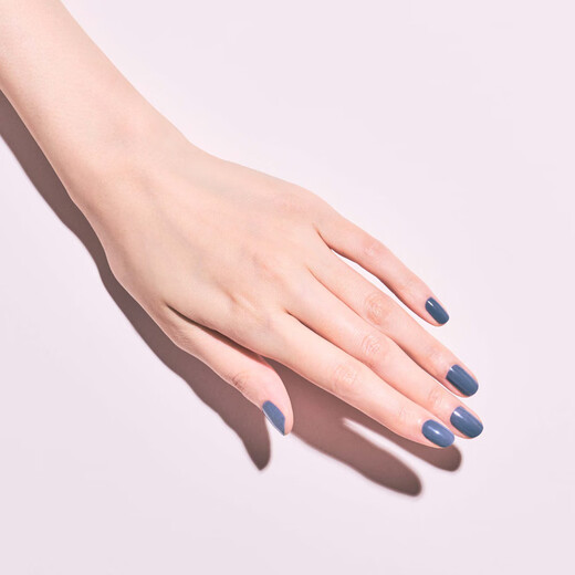 THREE Japan direct mail 2024 summer new natural plant topcoat quick-drying and long-lasting new color nail polish 7ml 18 SKY LAW