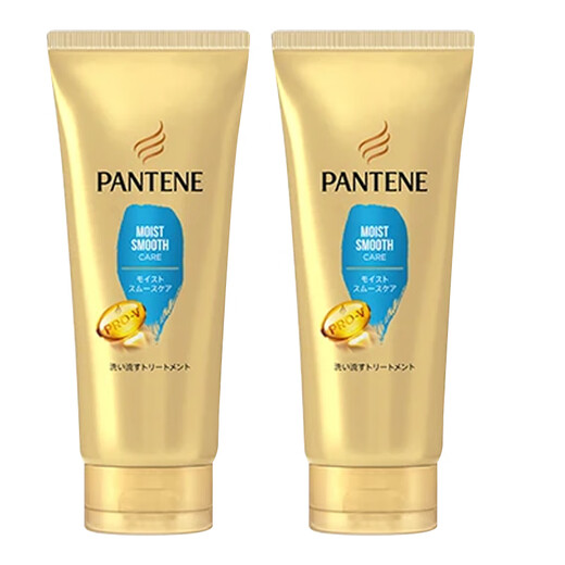 潘婷（PANTENE）3分钟奇迹护发膜180g*2支改善干枯毛糙滋养水润头发打结日本进口