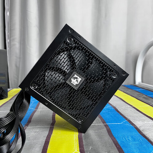 驿晨宇玄武500Kill额定500W峰值700W DC-DC超核负载电源 80PLUS白牌认证尘雨diy坦克刺客台式机电脑电源 玄武500K黑色【白牌峰值700W】带AC线