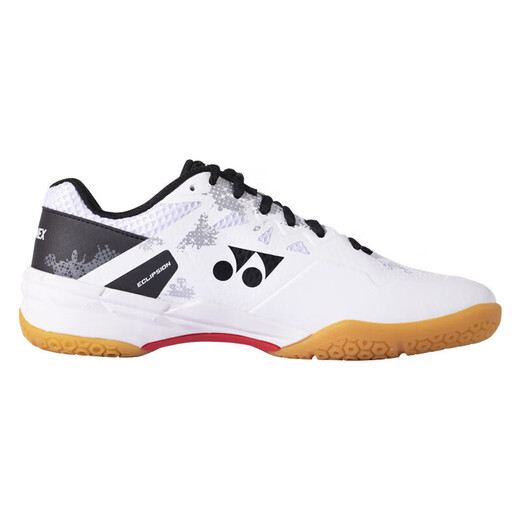 YONEX Yonex badminton shoes yy stable third generation anti-slip shock absorption men and women same style SHBELX3EX white and black 41 size