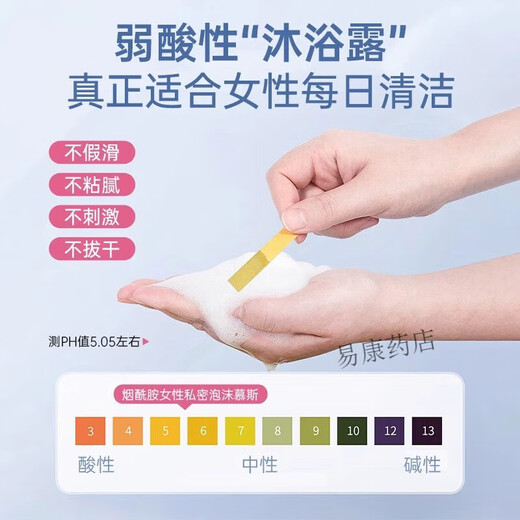 FUYANJIE Loción de cuidado de piezas privadas para mujeres Niacinamide Mousse Solución de limpieza privada suave 100 ml Solución de lavado 688 ml/botella 2 enjuiciadores
