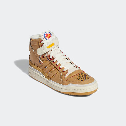 Adidas Clover Casual Shoes for Men and Women Forum 84 HI X EE McDonald's Joint High Top Sneakers GW9711 GW9711 42