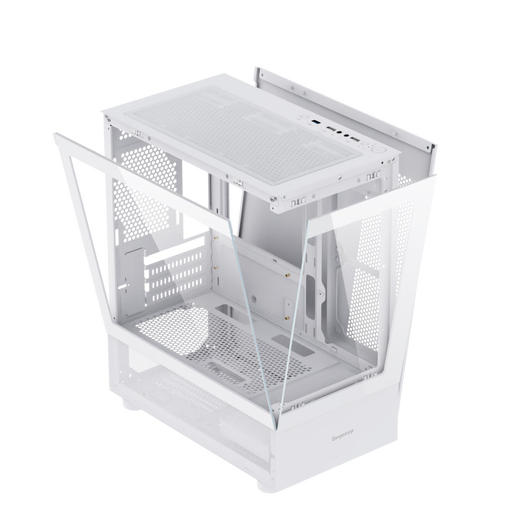 Xingu (segotep) Chassis Panoramic Sea View Room Column-less Chassis Computer Chassis Desktop Endless Pro+ Tempered Glass Side Transmission/E-ATX Motherboard Position/Support 360 Water Cooling Position Endless 240 Haoyue White Youth Edition Single Chassis Standard Edition