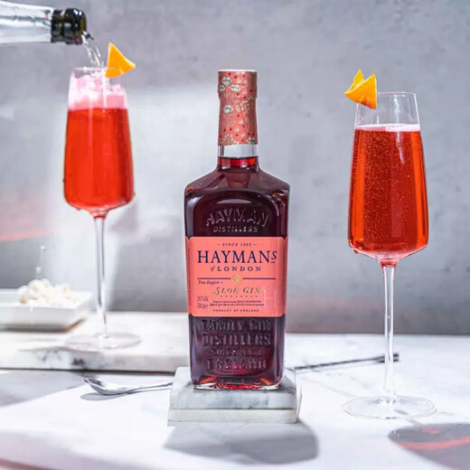 海曼（Hayman's）【原瓶进口】英国海曼金酒杜松子酒 海曼黑莓金酒 700mL 1瓶