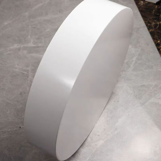 Air conditioner base heightening bracket is suitable for universal square and round vertical cabinet brackets to raise round tables and moisture-proof wooden heightening, white, diameter 50 and height 10 (wall hole 20CM high for internal use)