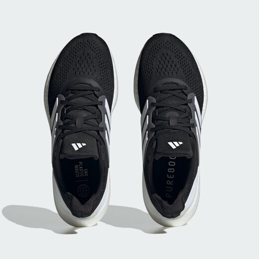 阿迪达斯男鞋秋季新款运动鞋PUREBOOST 23网面透气跑步鞋舒适耐磨休闲鞋 IF4839 40.5