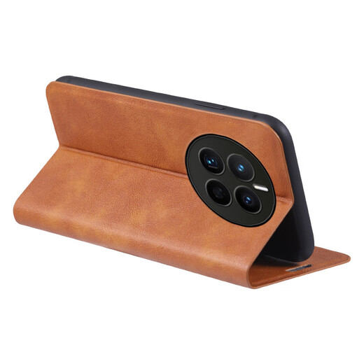 Peno Realme GT5PRO Мобильный телефон корпус RMX3888 Защитный чехол Магнитный пряжка Flip Retro Reth