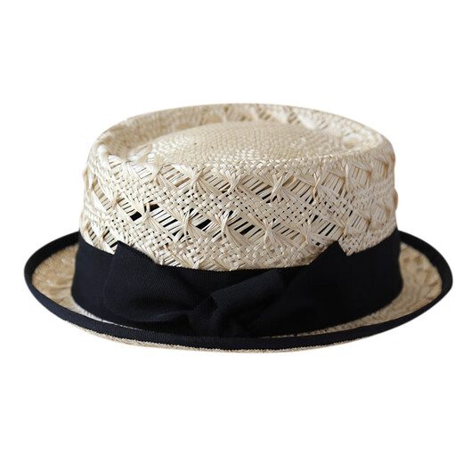JOLISAC autumn seal handmade craftsmanship knitted straw hat Rafi grass sissanthem hat vacation sun protection hat women Rafi grass herb color adjustable