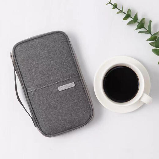 
Anti-theft passport storage bag waist bag travel passport clip portable large-capacity certificate air ticket protective case main picture model