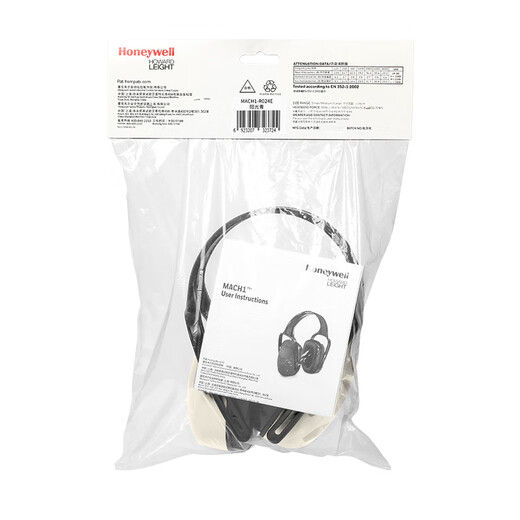 霍尼韦尔（Honeywell）R024降噪耳罩 白色经济型睡眠睡觉学习车间工业装修隔音