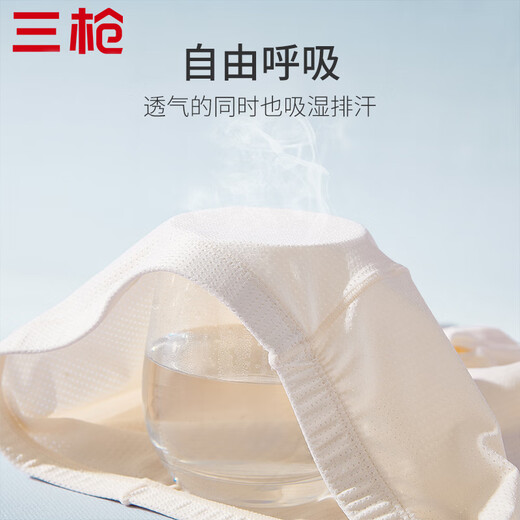 Three Guns [Qinliang Series] Sous-vêtements féminins pour les femmes d'assurance de la soie de sécurité anti-glace sans glace