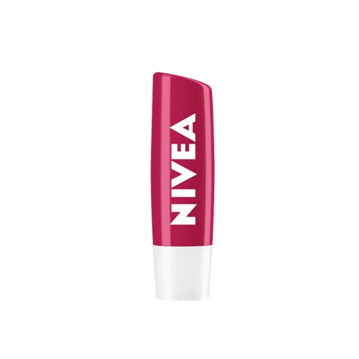 Nivea (NIVEA) Nivea lip balm fades lip lines, lip oil, moisturizing, moisturizing and anti-cracking for men, colorless, girls, colored silky cherry 4.8g