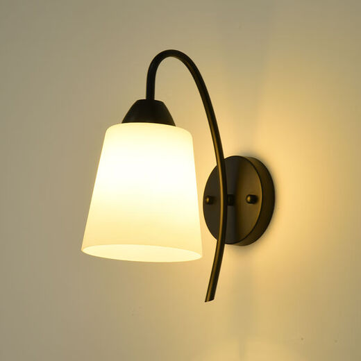 Yaotian wall lamp bedroom bedside lamp modern minimalist living room study creative wall lamp Nordic staircase aisle led lamp YH8195-1 three-color light