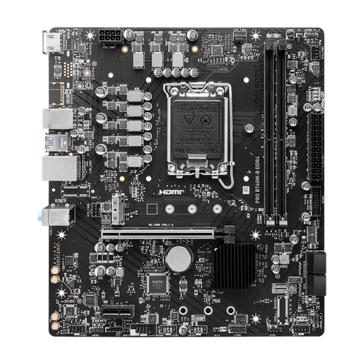 英特尔（Intel）13代酷睿CPU 微星B760主板CPU套装 板u套装 微星PRO B760M-B D4 i7-13790F 盒装
