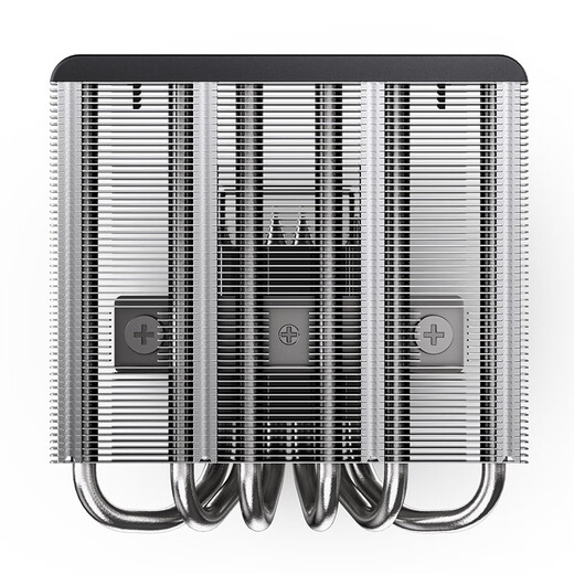 乔思伯（JONSBO）HP600黑色 下压式CPU风冷散热器（多平台/6热管/PWM智能温控/12CM风扇/附硅脂）