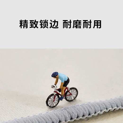 Muni Square Swivel Chair Floor Mat Bedroom Computer Chair Carpet Floor Protection Mat Study Office Chair Desk Foot Mat Square Floor Mat Classical Baiji 80*80cm