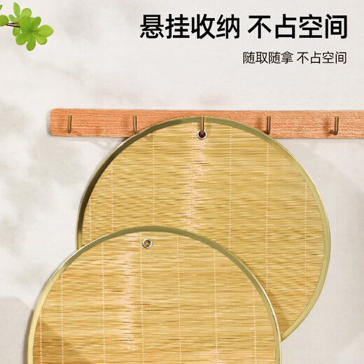 欧橡（OAK）饺子托盘48cm饺子帘子家用竹制水饺篦子饺子垫子防粘盖垫C1473