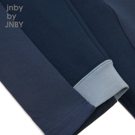 jnby von jnby jiangnan buyi Kinderkleidung Herbst Kleidung täglich lässige Beine Hosen Pullover Hosen Sport Hosen Jungen und Mädchen Kinder 1NBE13660 414/Blue Navy 120 cm