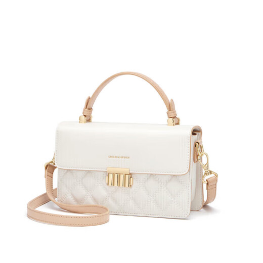 Cnoles bag women's bag cowhide women's versatile one-shoulder crossbody bag diamond square bag birthday gift for girlfriend