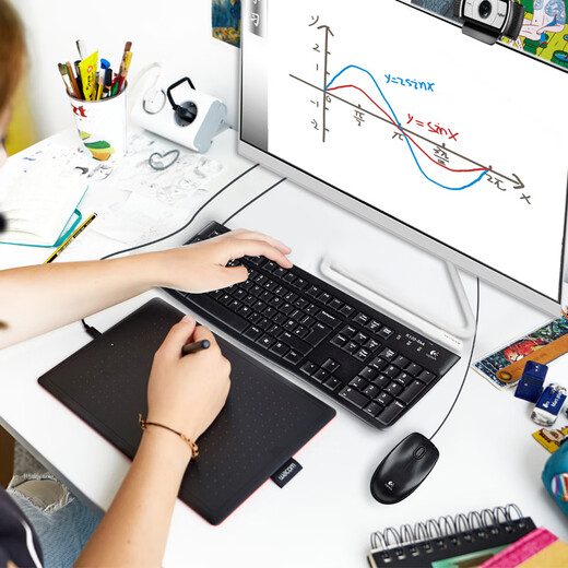 Wacom digital tablet ctl672 hand-painted board bamboo drawing board micro class online handwriting board ps animation painting Wacom time agent Cheng hour model 27.7x18.9cm
