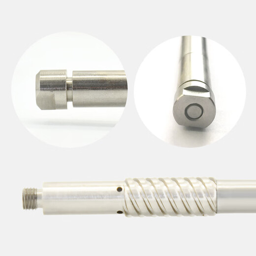 Innenwand lange Stange Sprühpistole Puyuan LW-101 verlängerte Pole Rohr 360 Grad Pneumatische Sprühpistolenbeschichtung W-12200 Pol Länge 2 Meter Innenwand