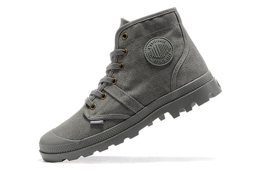 PALLADIUM official website French PALLADIUM Palatin men's shoes mid-to-high top canvas shoes workwear Martin boots women's shoes trend black 40 size larger one size recommended to take a small size