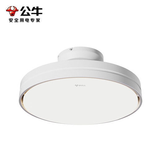 Bull Bladeless Fan Light Invisible Lighting Fan Light Home Living Room Restaurant Bedroom Smart Ceiling Light Integrated Ceiling Fan Light 70W Bladeless Fan Light/Free Installation F19A
