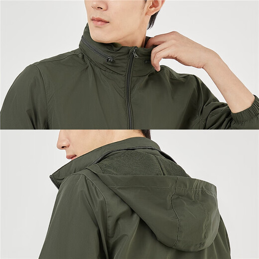 Giordano sports jacket men's water-repellent anti-static outdoor storage hat jacket men's 13072827