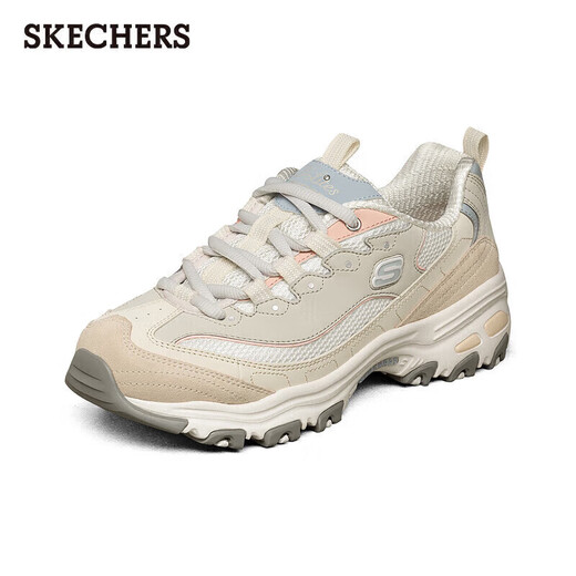 Skechers milk tea bear women's shoes autumn thick-soled dad shoes soft-soled versatile panda shoes casual sports shoes 149238